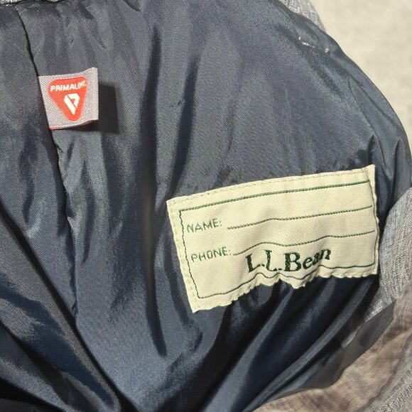 L.L. Bean Kids Gray Snow Pants Size 5/6 Primaloft Adjustable Waist Insulated - Picture 6 of 7